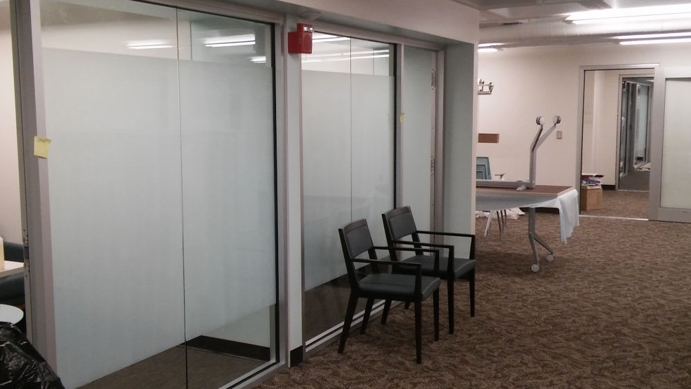 offices in IU Wells library building